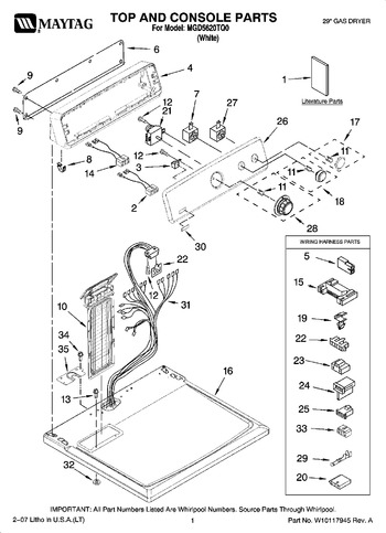 Diagram for MGD5620TQ0