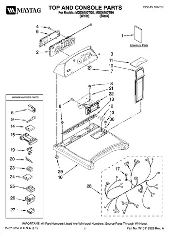 Diagram for MGD6400TQ0