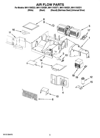 Diagram for MH1170XSS1