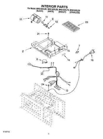 Diagram for MH6150XLQ0