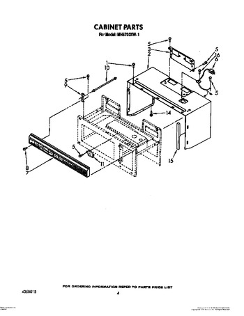 Diagram for MH6700XW1