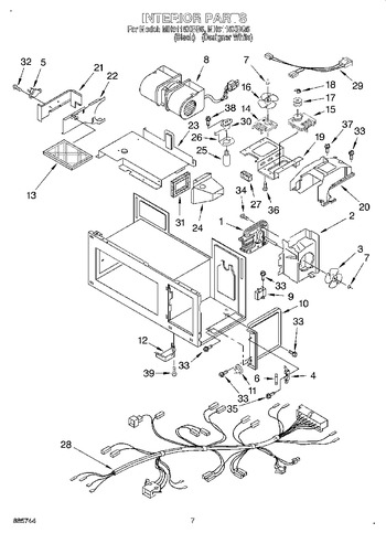 Diagram for MH9115XBB5