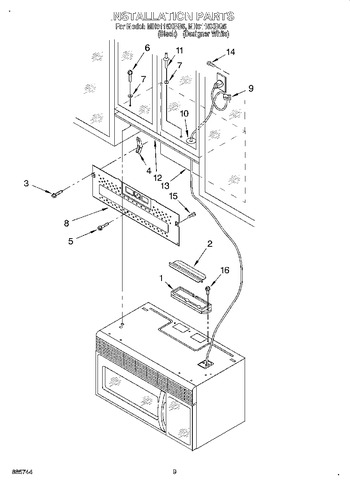 Diagram for MH9115XBB5