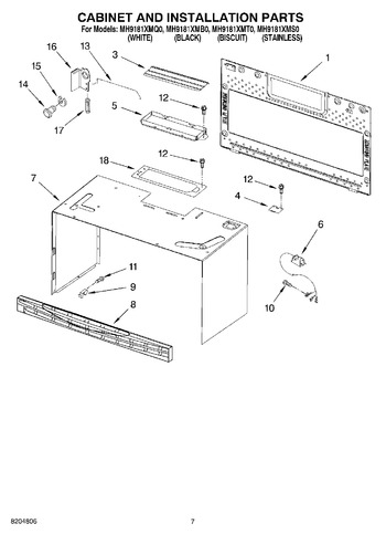 Diagram for MH9181XMB0