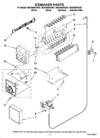 Diagram for MSD2658KES01