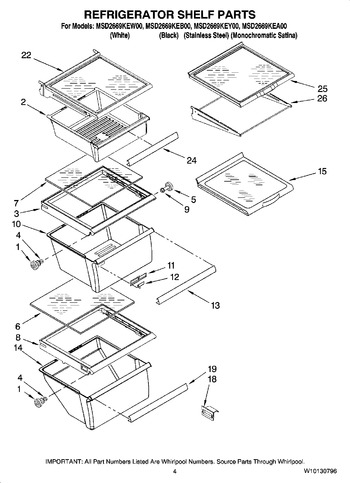 Diagram for MSD2669KEA00