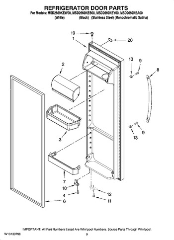 Diagram for MSD2669KEA00