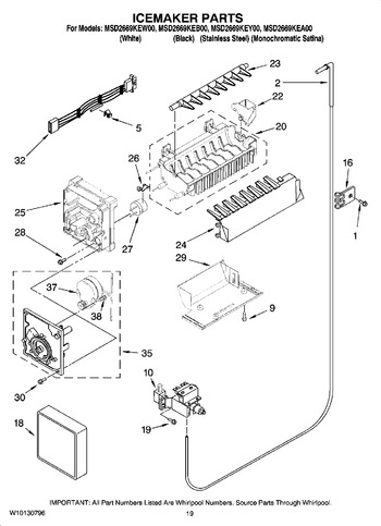 Diagram for MSD2669KEB00