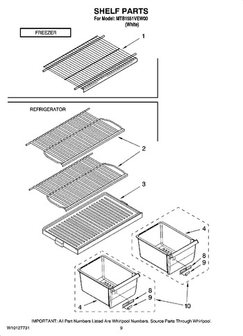 Diagram for MTB1551VEW00