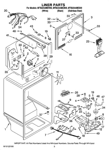 Diagram for MTB2254MES00