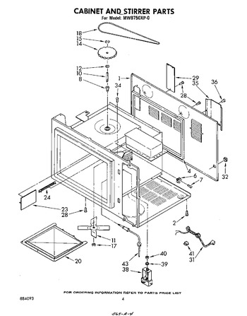 Diagram for MW8750XP0