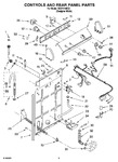 Diagram for 02 - Control And Rear Panel Parts