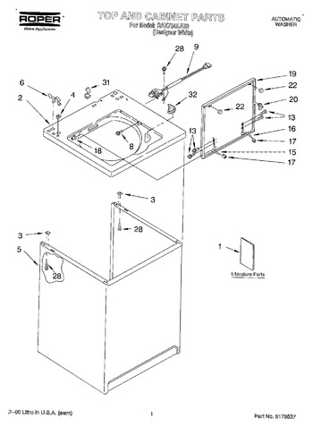 Diagram for RAX7245JQ0