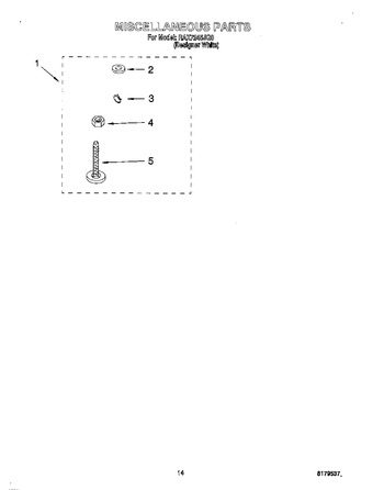 Diagram for RAX7245JQ0