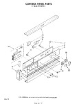 Diagram for 03 - Control Panel , Literature And Optional