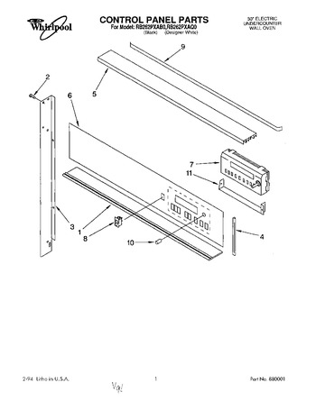 Diagram for RB262PXAW0