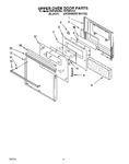Diagram for 04 - Upper Oven Door