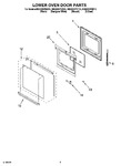 Diagram for 03 - Lower Oven Door Parts