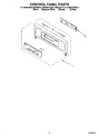 Diagram for 06 - Control Panel Parts