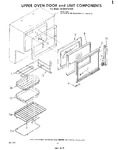 Diagram for 07 - Upper Oven Door And Unit