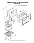 Diagram for 07 - Upper Oven Door And Unit