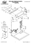 Diagram for 01 - Top And Console Parts