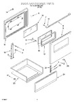 Diagram for 03 - Door And Drawer Parts