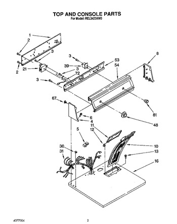 Diagram for REL3422AW0