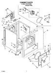 Diagram for 02 - Cabinet Parts