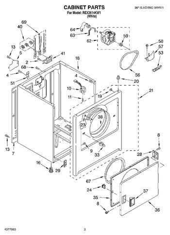 Diagram for REX3614KW1