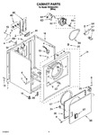 Diagram for 02 - Cabinet Parts