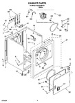 Diagram for 02 - Cabinet Parts