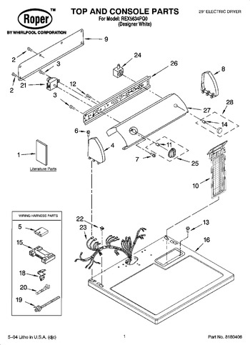 Diagram for REX5634PQ0