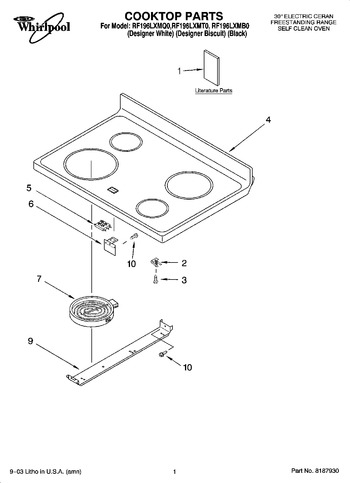 Diagram for RF196LXMB0