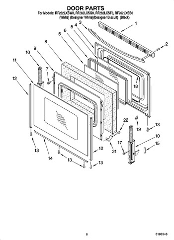 Diagram for RF262LXSQ0