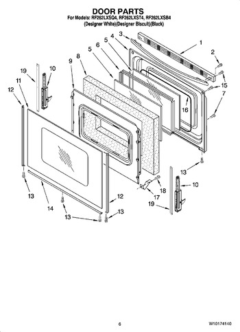 Diagram for RF262LXSQ4