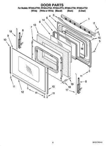 Diagram for RF263LXTB2