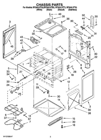 Diagram for RF263LXTQ3