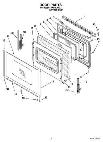 Diagram for RF272LXTD3