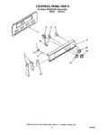 Diagram for 03 - Control Panel