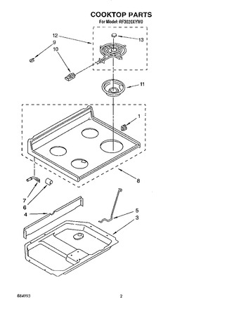 Diagram for RF3020XYN0