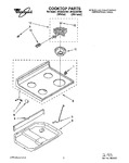 Diagram for 01 - Cooktop, Lit/optional