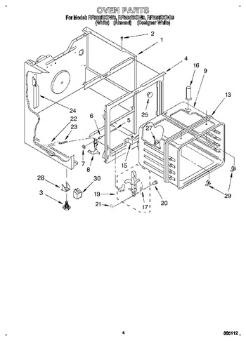 Diagram for RF302BXDN0