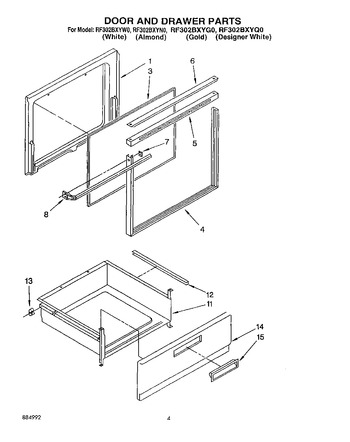 Diagram for RF302BXYN0