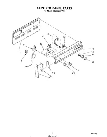 Diagram for RF302EXPW0