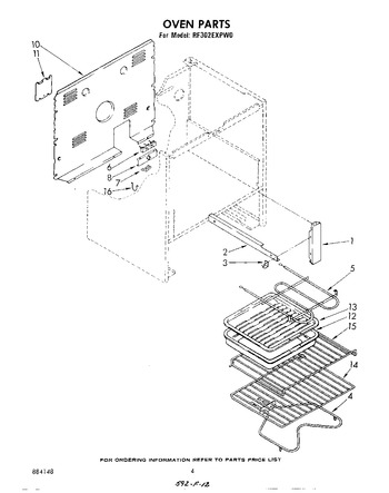 Diagram for RF302EXPW0