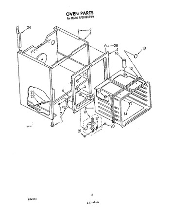 Diagram for RF303BXPW0