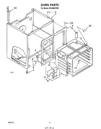 Diagram for RF306BXPW0