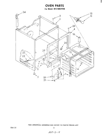 Diagram for RF3100XPW0