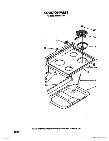 Diagram for RF3100XVW0